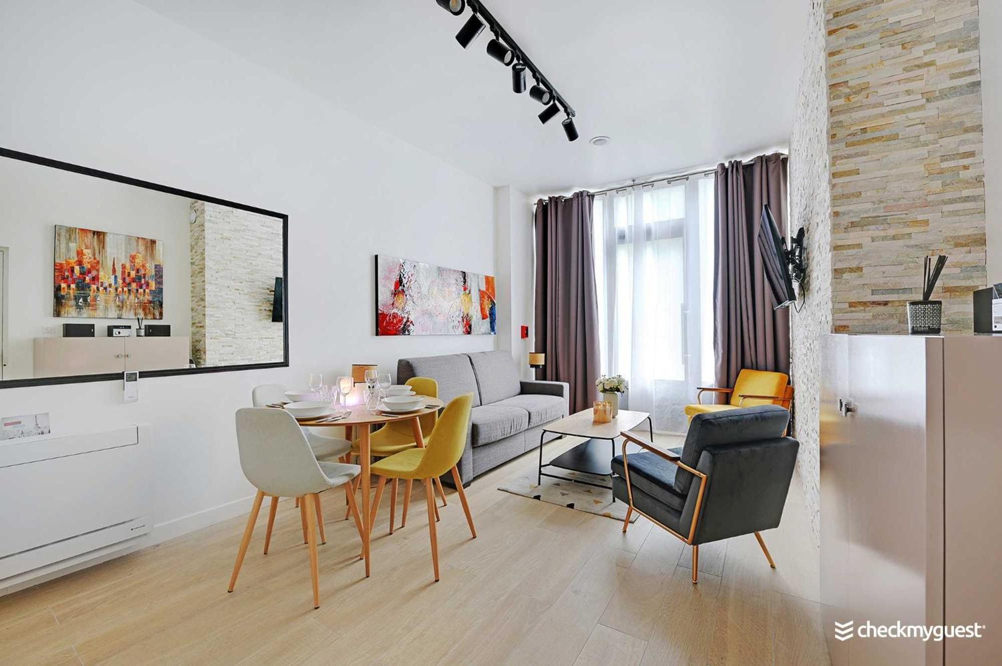 Intimate Apartment With Air Conditioner & Jacuzzi 2Br 6P Montmartre Paris Luaran gambar
